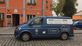 Náhledový obrázek - Nový Volkswagen Transporter T6 2.0 TDI je držitelem nového českého rekordu v hospodárnosti