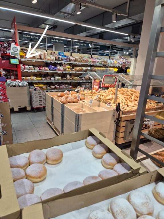 Billa složení nebaleného pečiva