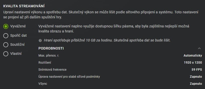 GeForce NOW - jak se streamují hry z cloudu NVIDIA