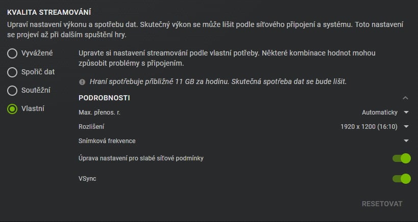 GeForce NOW - jak se streamují hry z cloudu NVIDIA