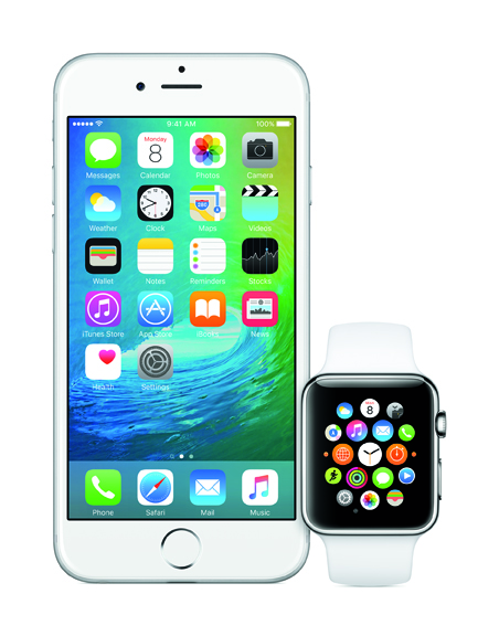 iPhone a Apple Watch s novým watchOS 2