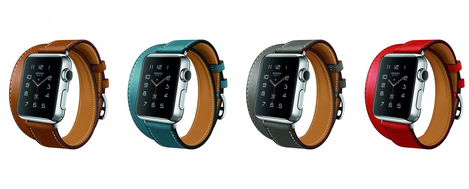 Apple Watch v edici Hermès s koženým páskem