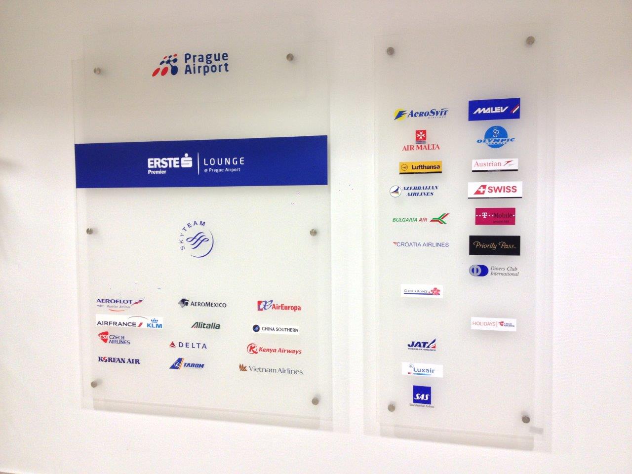 Erste Premier Lounge, Terminál 2 (Schengen), Praha