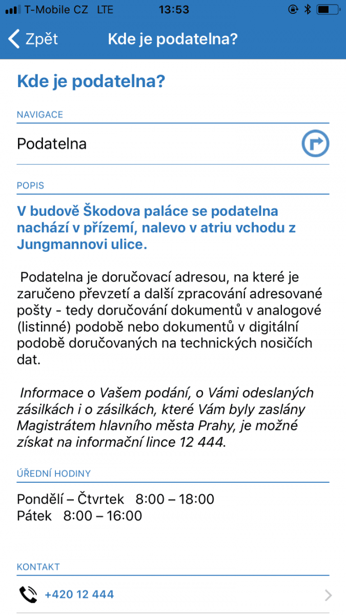 Škodův palác a Smart City: Navigace pomocí beaconů a mobilu