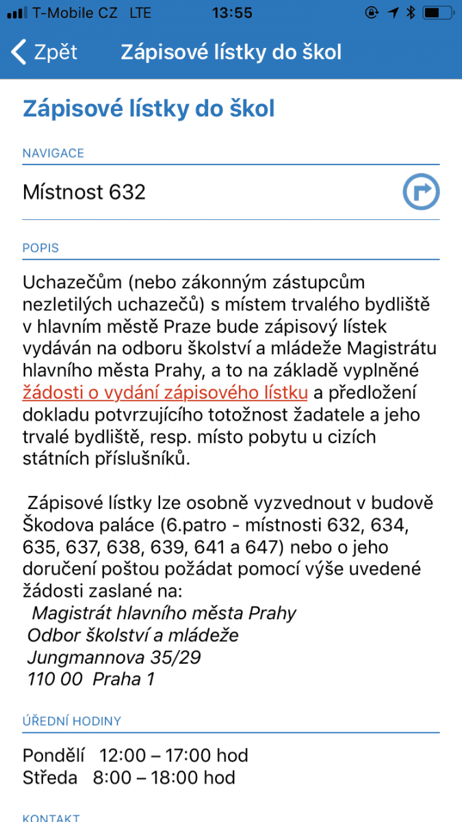 Škodův palác a Smart City: Navigace pomocí beaconů a mobilu