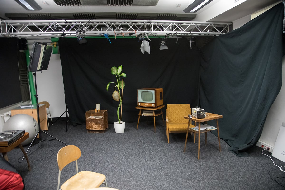 Studio, ve kterém se pořád točí třeba pořad Pořad.