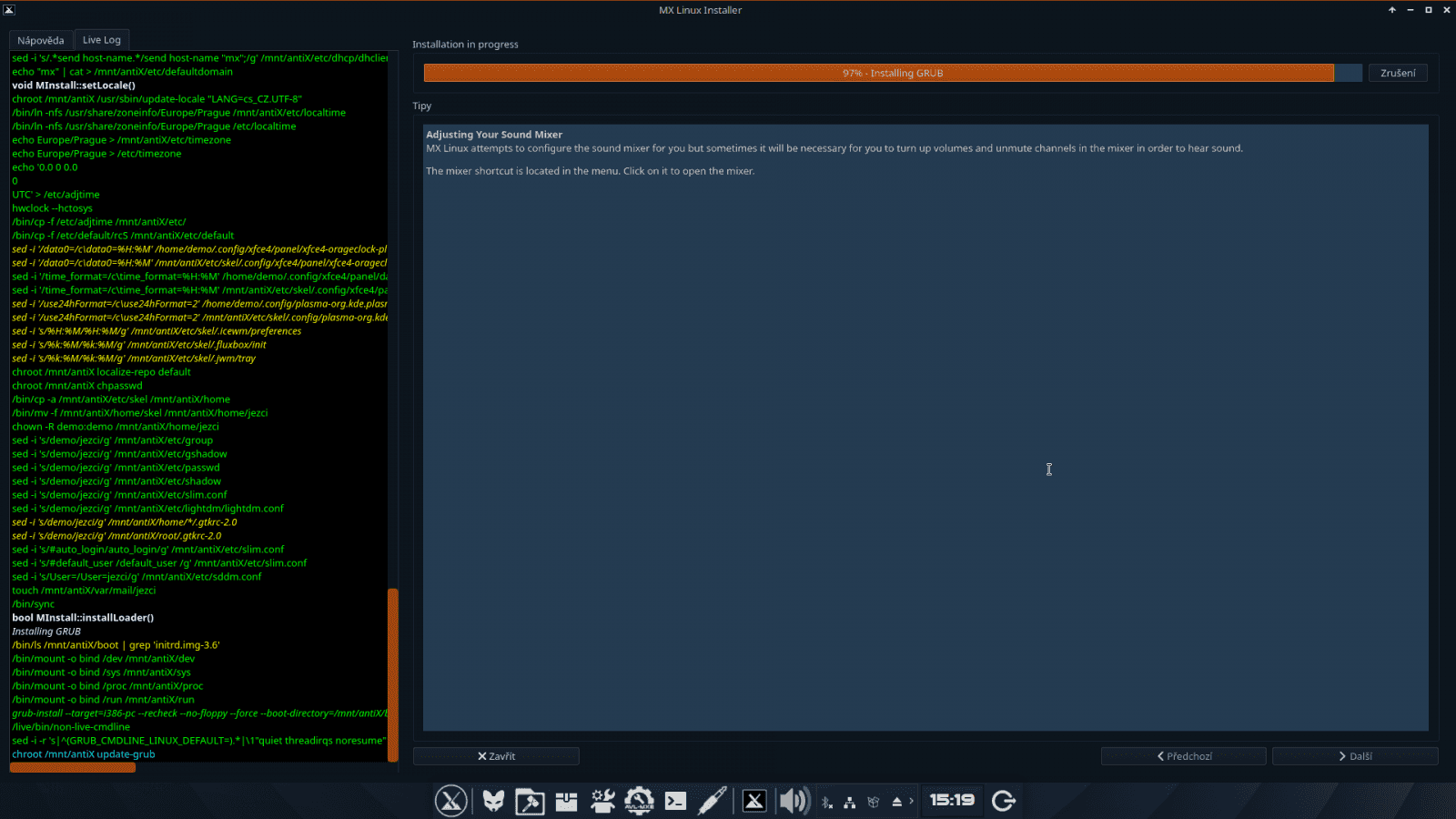 AV Linux MX Edition 2020-12