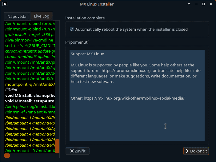 AV Linux MX Edition 2020-12