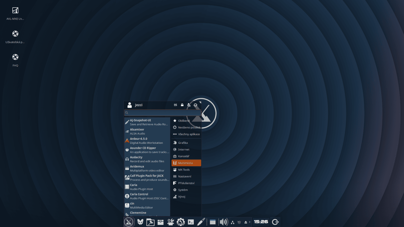 AV Linux MX Edition 2020-12