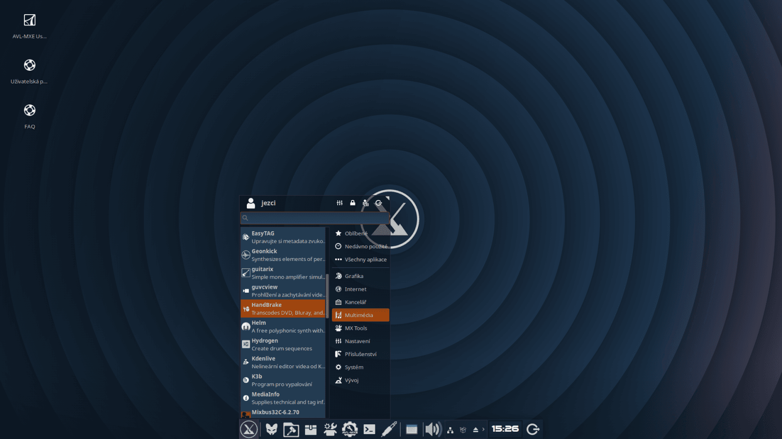 AV Linux MX Edition 2020-12