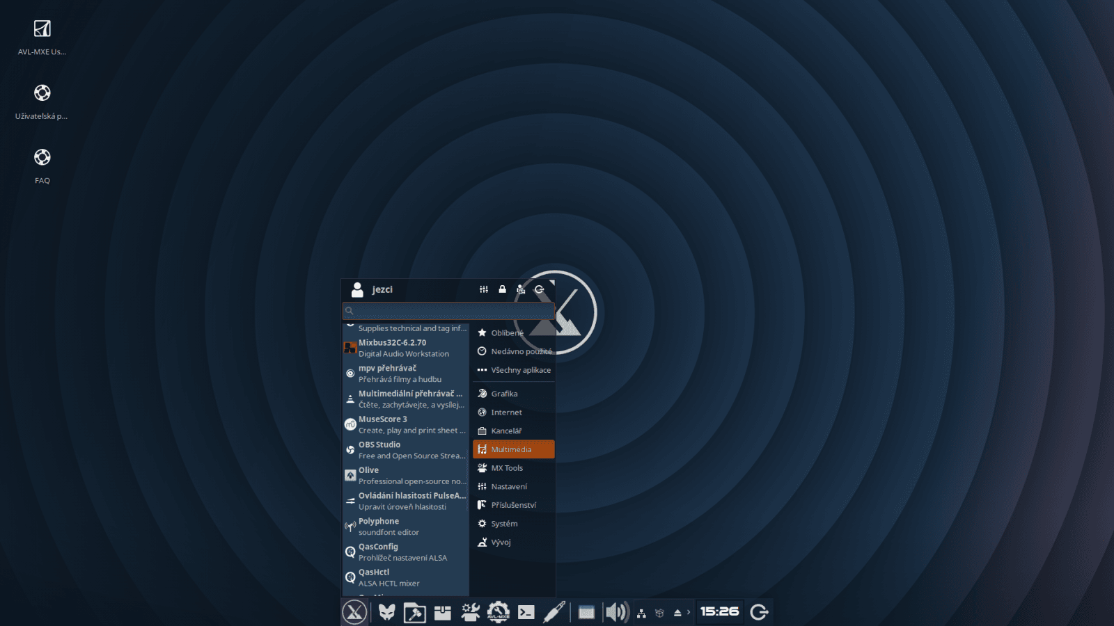 AV Linux MX Edition 2020-12