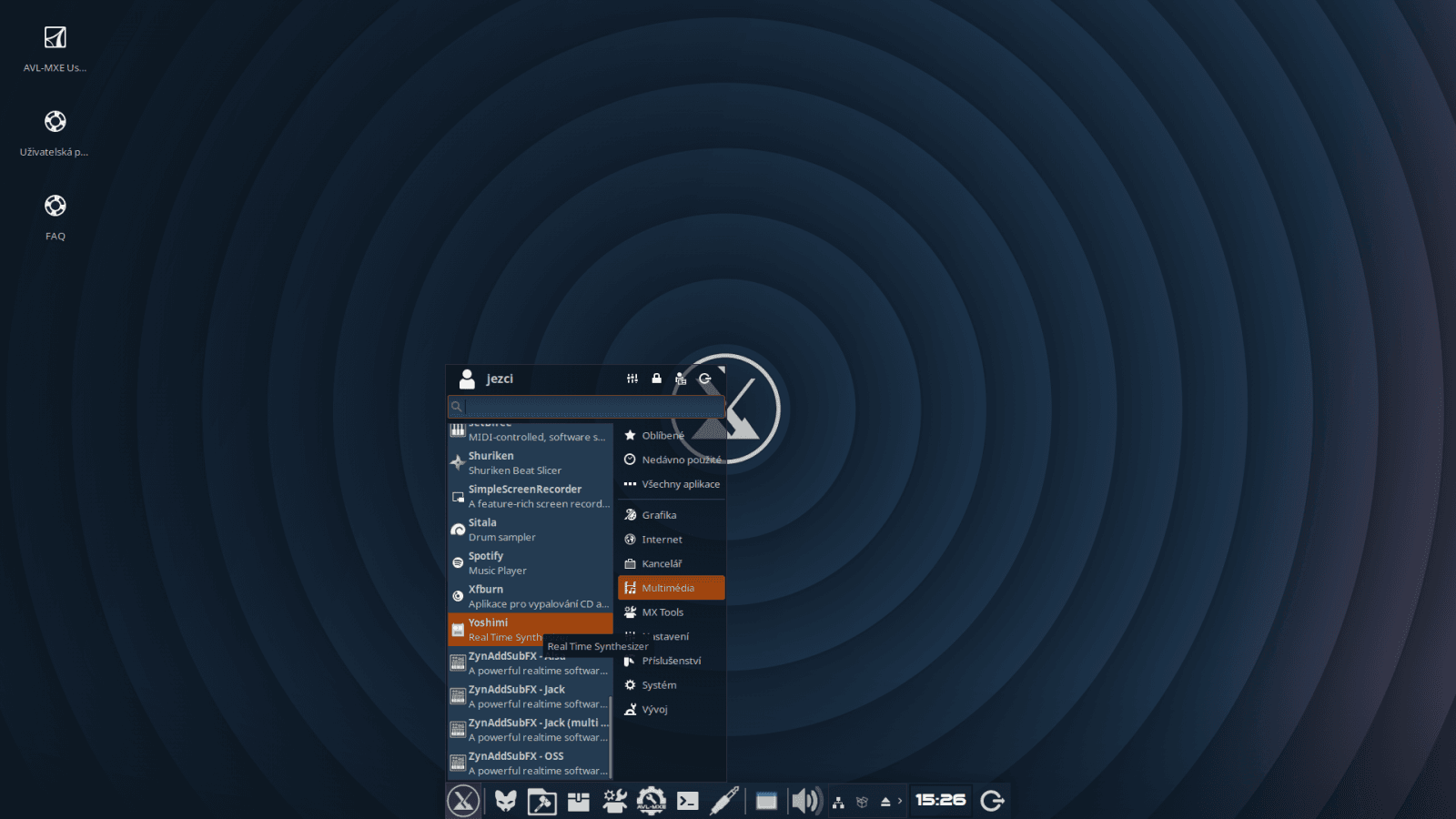 AV Linux MX Edition 2020-12