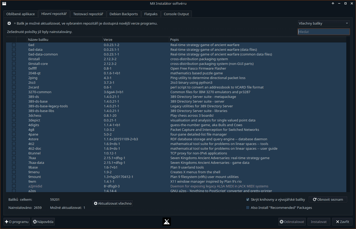AV Linux MX Edition 2020-12