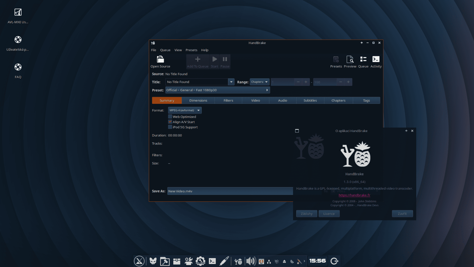 AV Linux MX Edition 2020-12