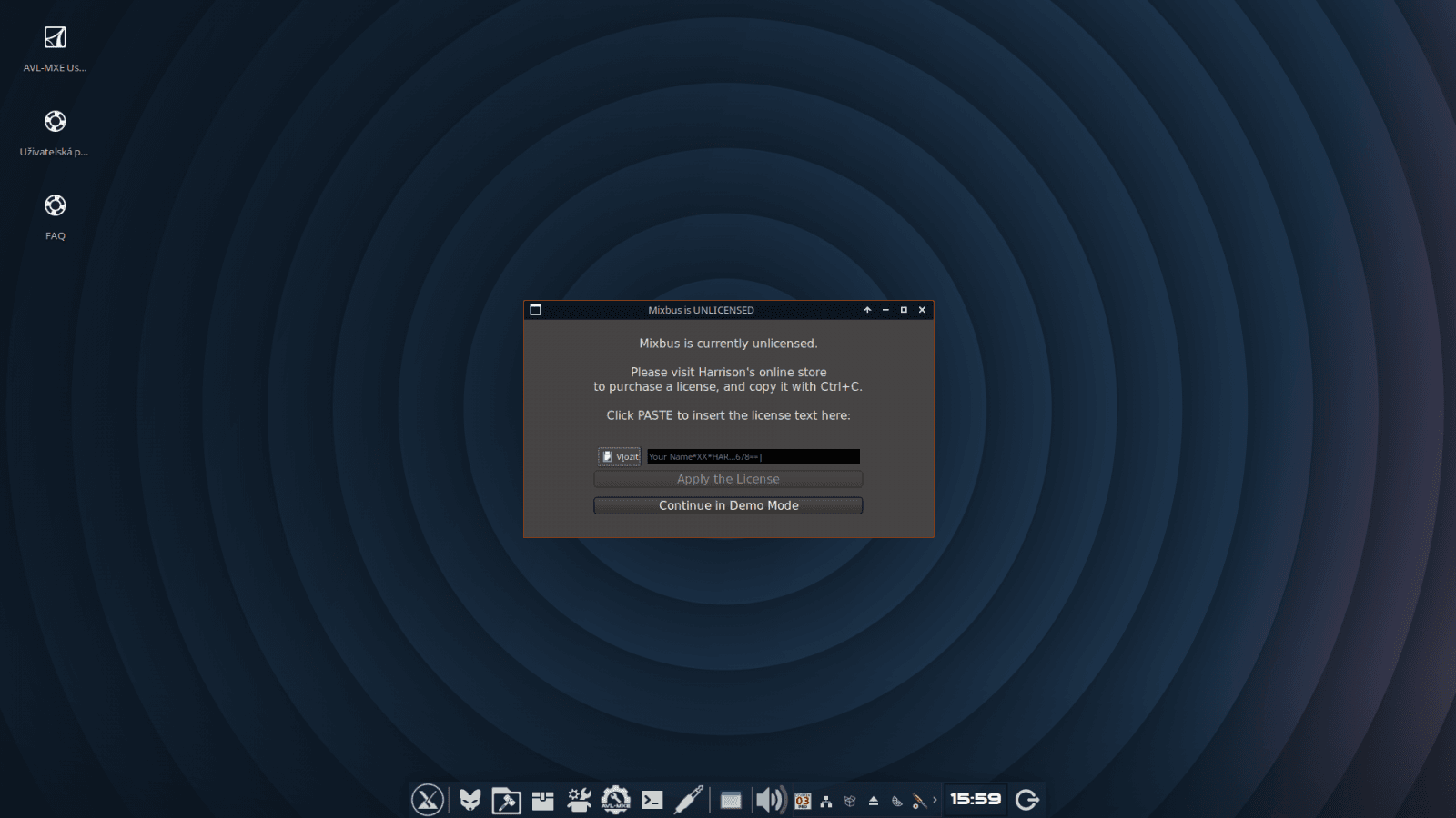 AV Linux MX Edition 2020-12