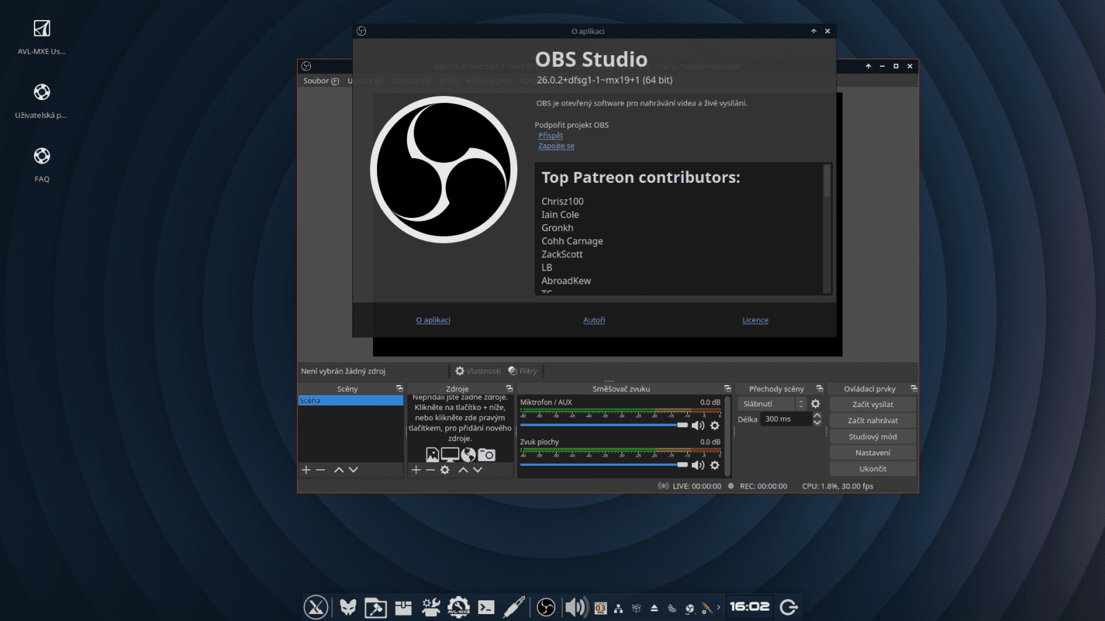 AV Linux MX Edition 2020-12