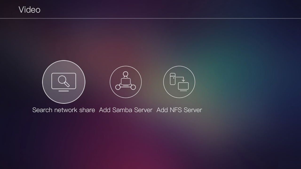 Egreat A10 - Hlavní menu