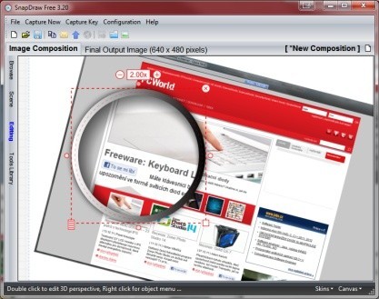 Pomocí SnapDrow vytvoříte snadno a rychle působívé screenshoty