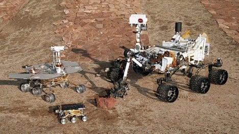 Náhledový obrázek - Vozítko Opportunity v ohrožení. Na Marsu řádí velká prachová bouře