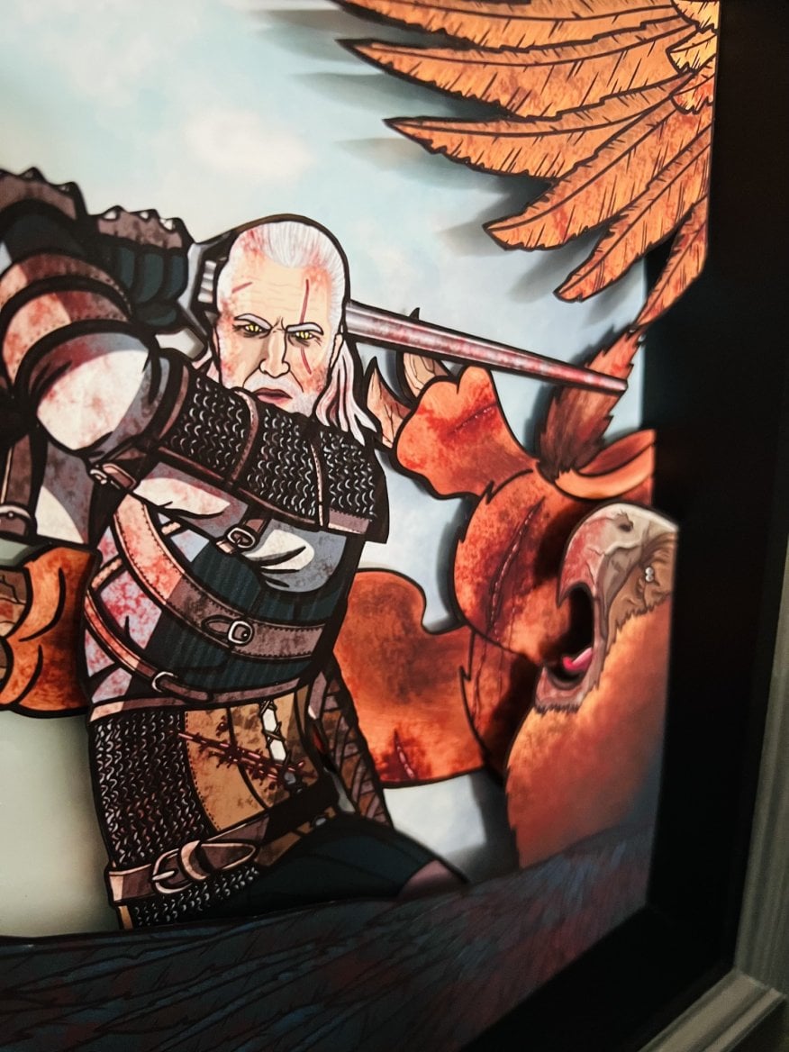 Záložka do knihy Zaklínač od Kateřina Veliká Art