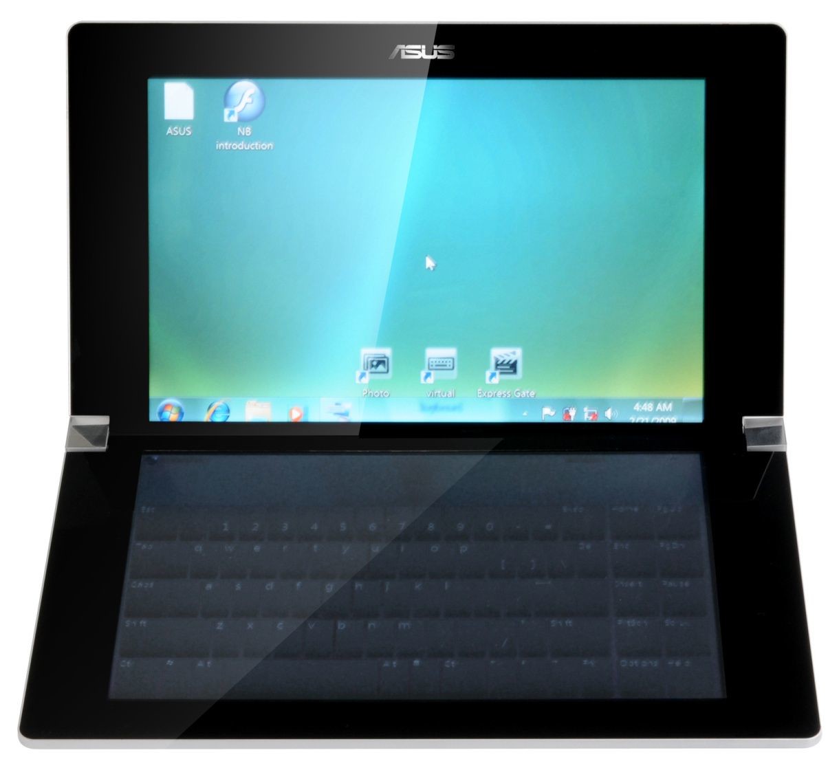 Asus dual-screen notebook