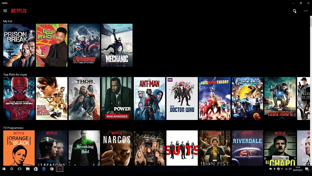 Ukázky přehrávání streamovaného videa