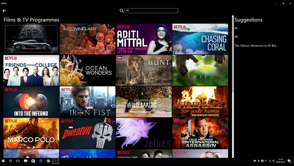 Ukázky přehrávání streamovaného videa