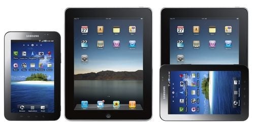 Samsung Galaxy Tab vs. Apple iPad