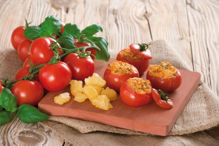 Recept na grilovaná plněná rajčata