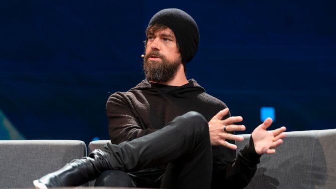 Jack Dorsey speaks at TED2019