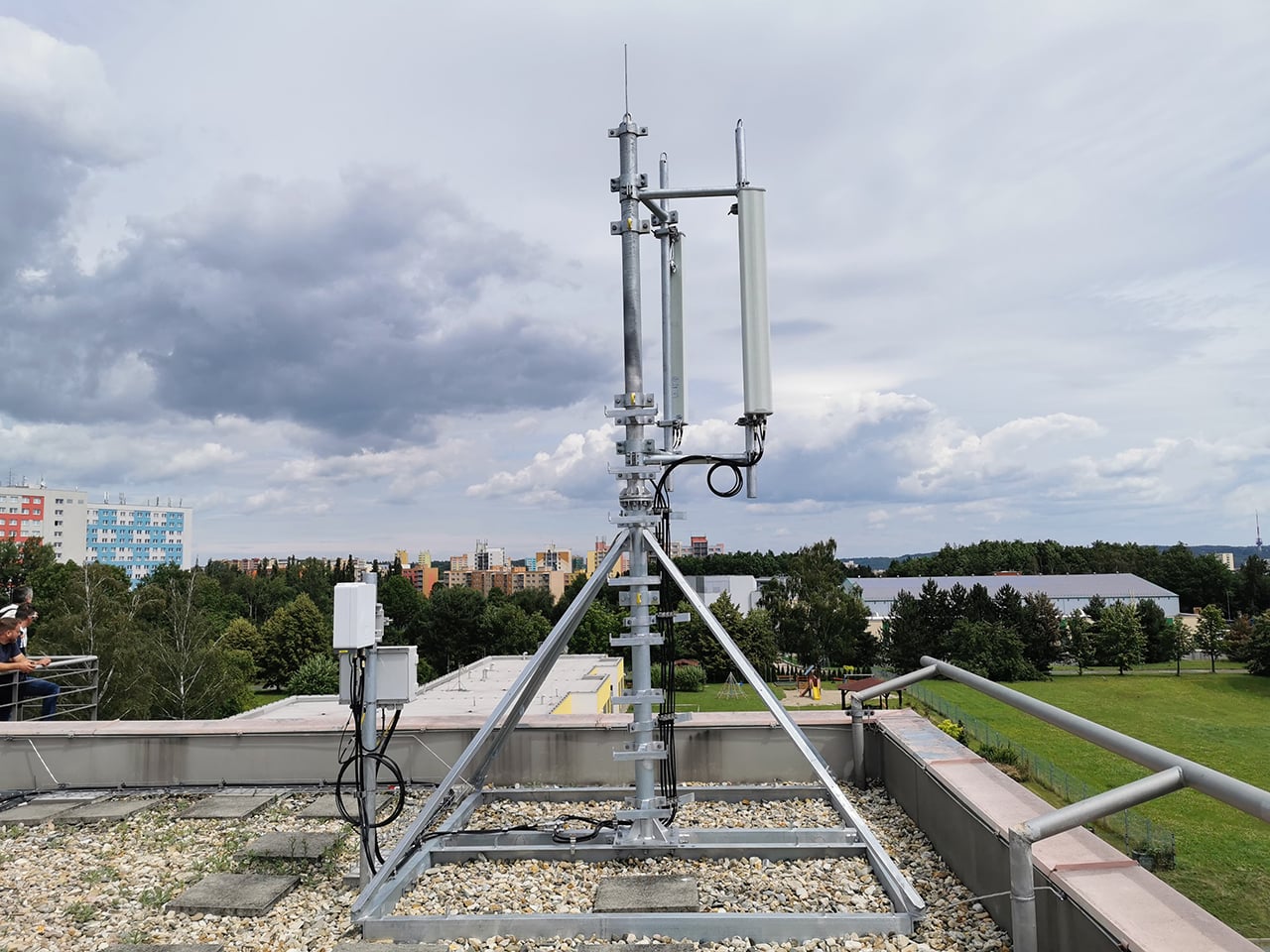 Privátní 5G síť na Vysoké škole báňské v Ostravě