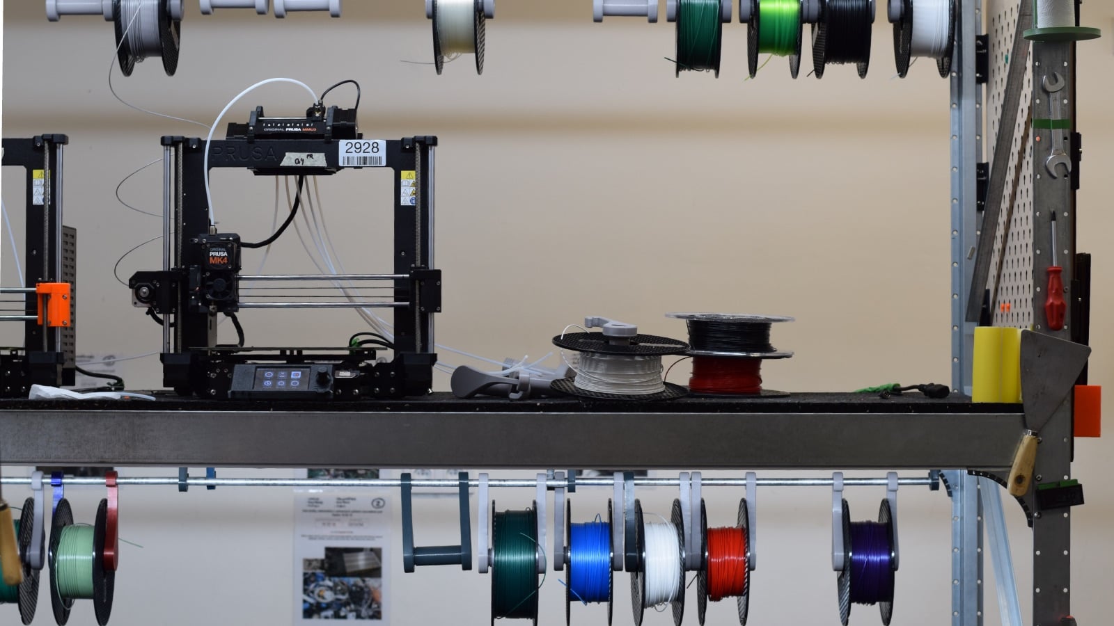 Prusa Research tisková farma
