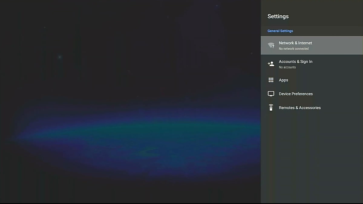 Uživatelské prostředí HK1 Mini+ s čipsetem Rockchip 3318
