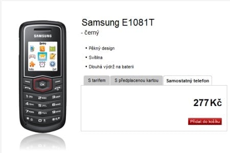 Samsung E1081T