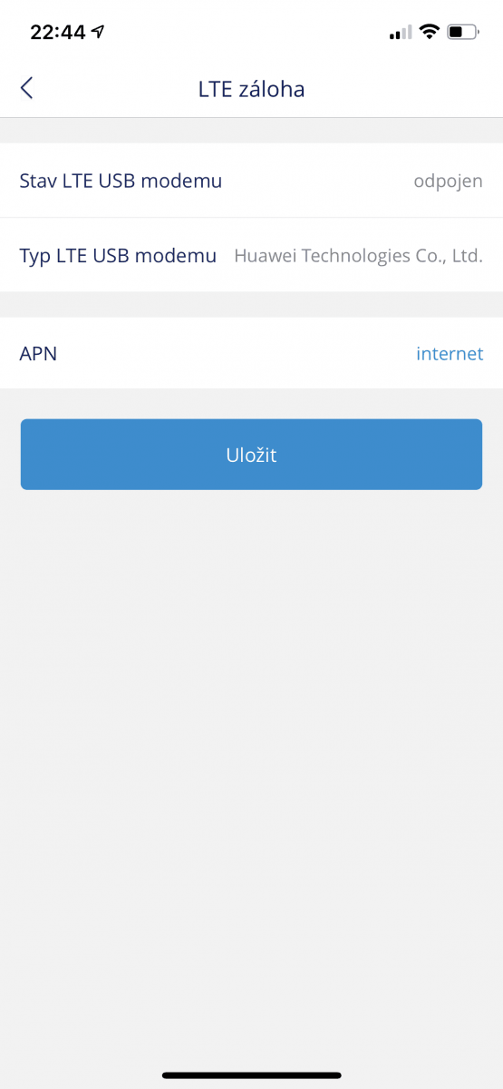 Mobilní aplikace pro ovládání O₂ Smart Boxu