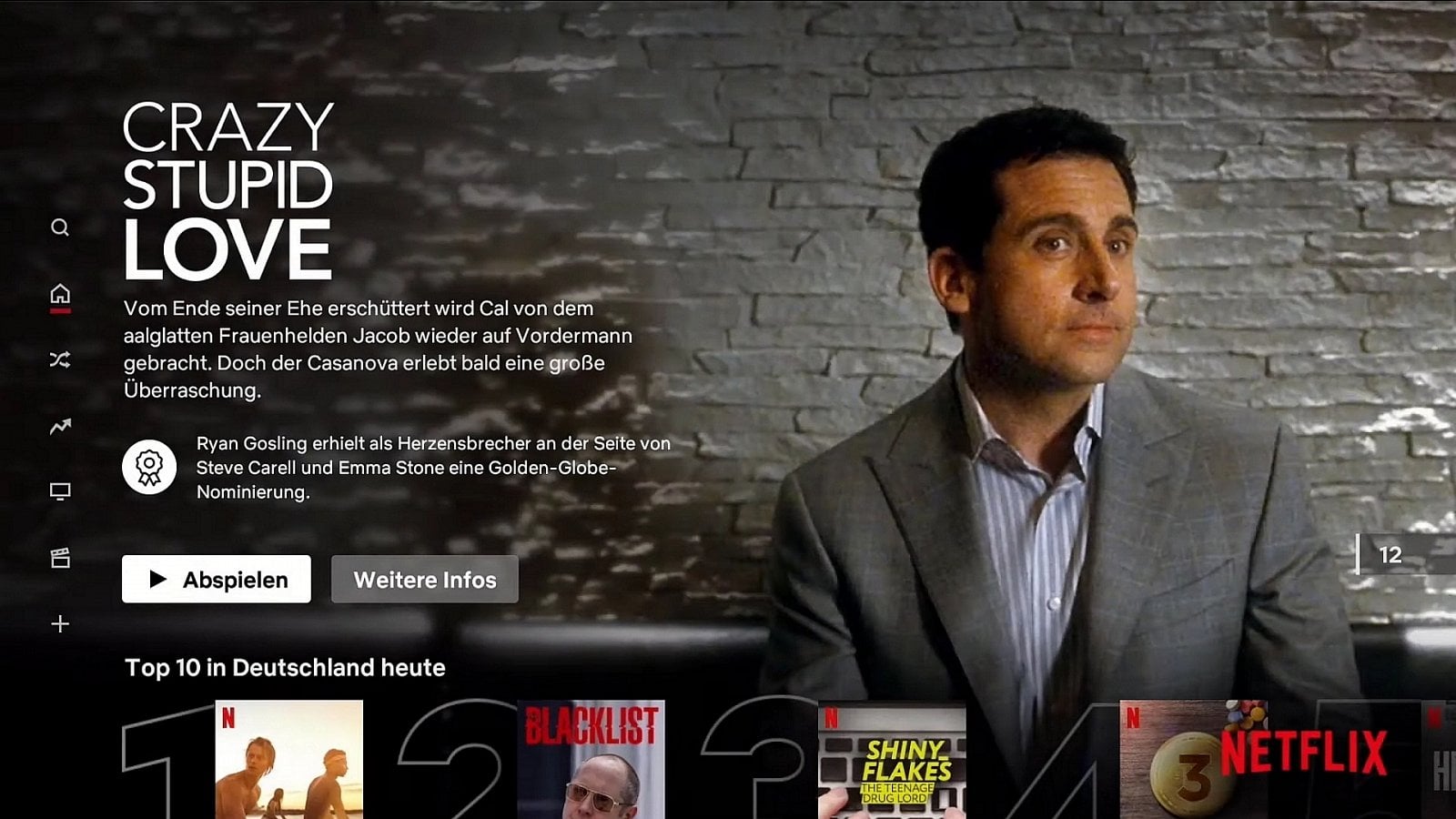 Ukázky instalovaných aplikací (Sky Deutschland)