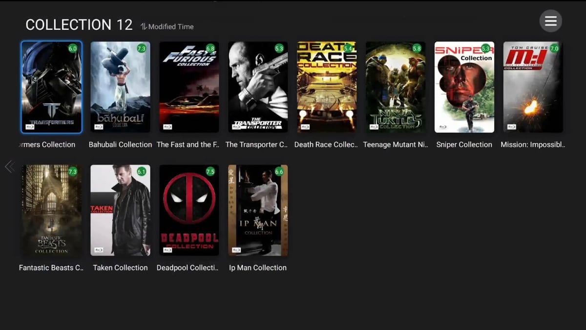Zidoo X20 Pro - Karta souboru (filmu) a práce s ní 2/2