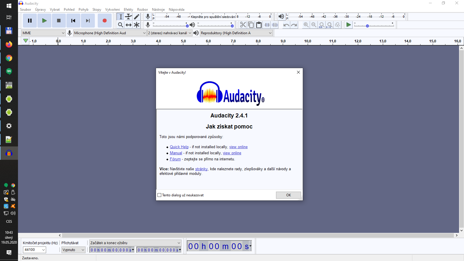 Audacity 2.4.0