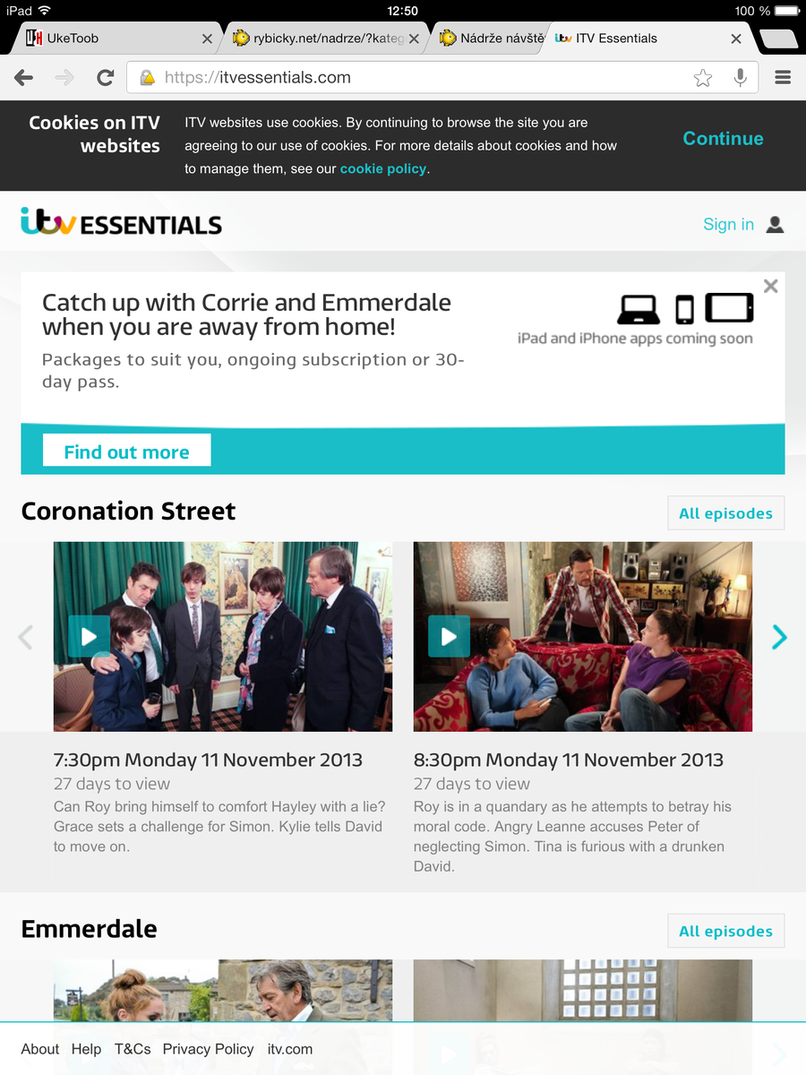 ITV Essentials - nová VOD služba britské ITV