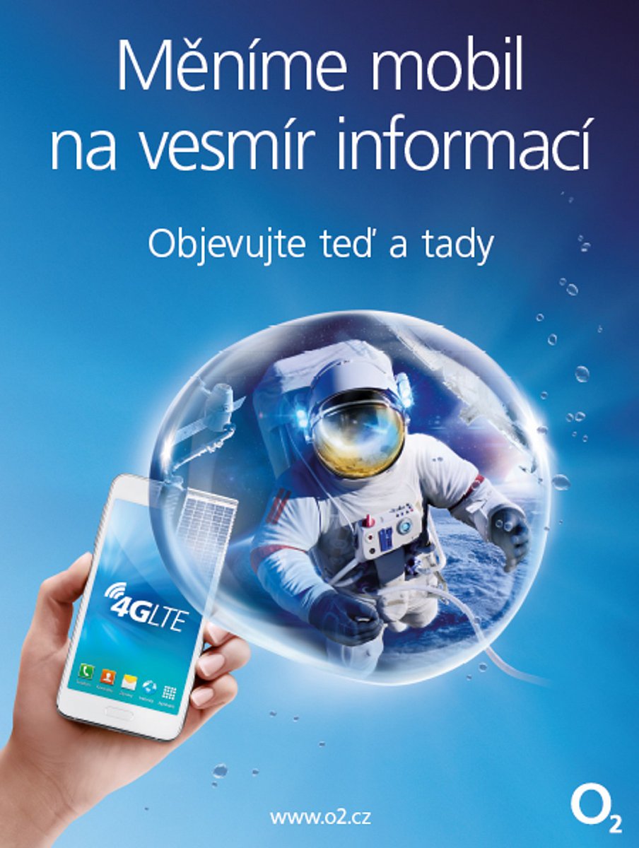 Jiří Havelka tváří kampaně propagující produkty O2 včetně O2TV