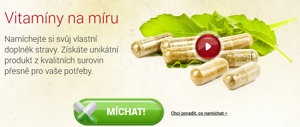 Mixturam.cz: Potravinové doplňky na míru