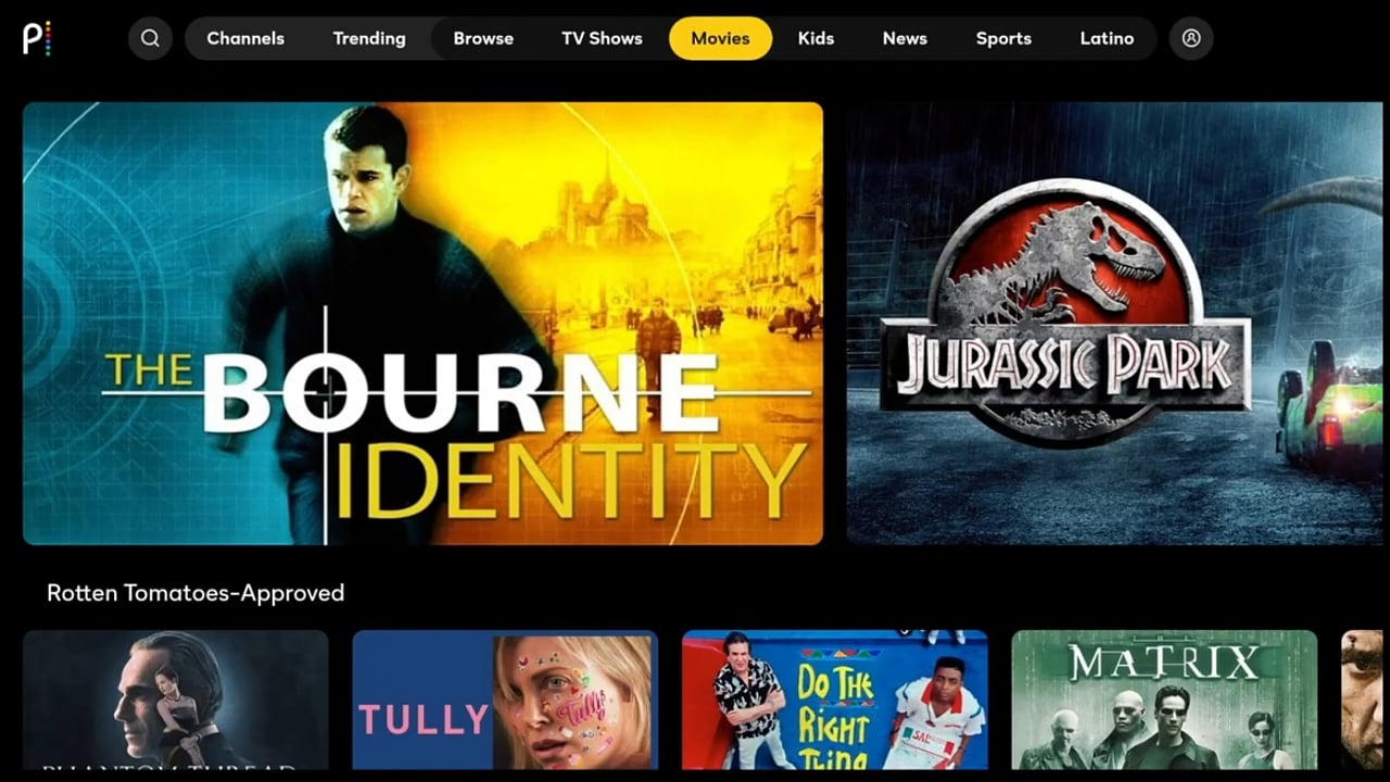 Peacock: aplikace pro Nvidia Shield