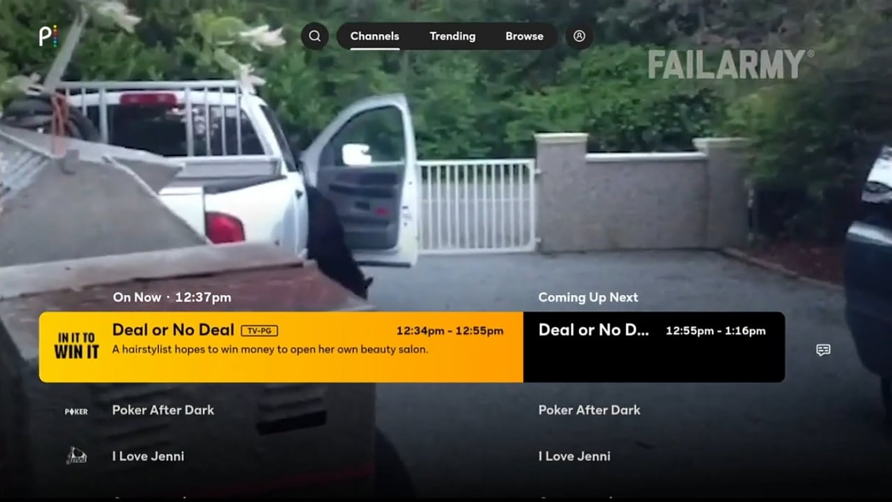 Peacock: aplikace pro Nvidia Shield