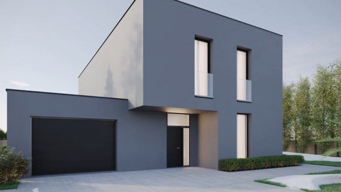 Nová podoba udržitelné architektury. Termochromatická barva mění odstín fasády podle ročního období