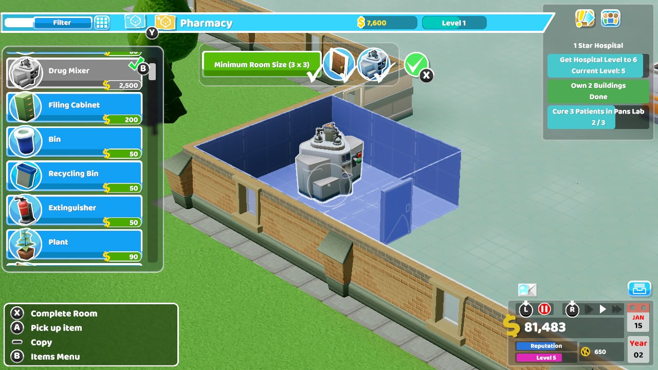 Nintendo Switch: Two Point Hospital