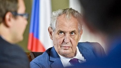 Náhledový obrázek - Zeman se obává další světové hospodářské krize. Zkritizoval sankce a cla