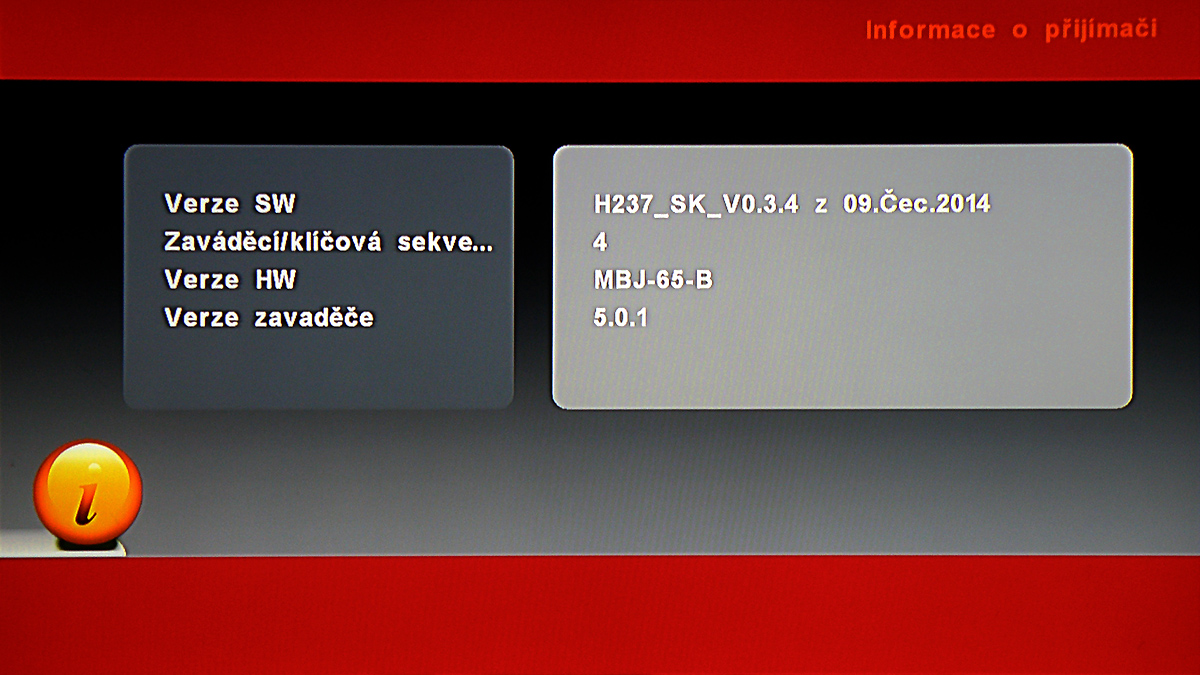 Thomson THS813: malý satelitní přijímač s integrovanou čtečkou