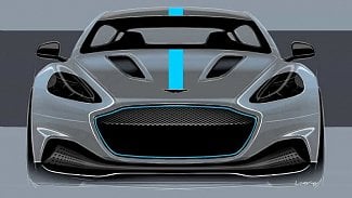 Náhledový obrázek - Elektrický Aston Martin RapidE se do dvou let stane realitou. Vznikne 155 exemplářů