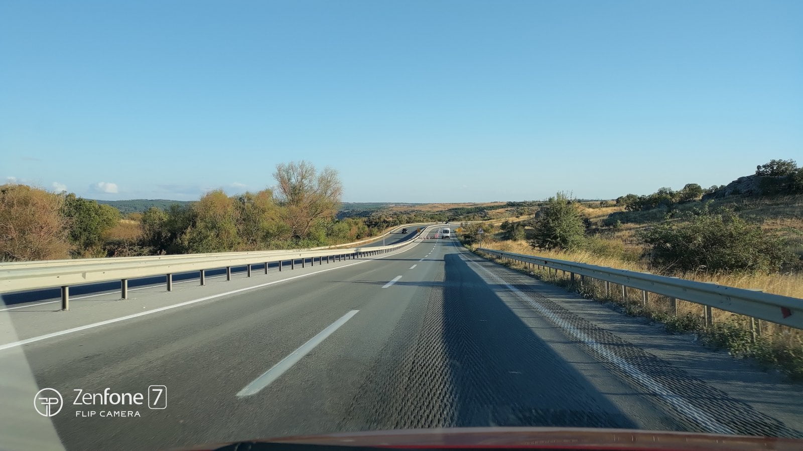 Turecké okresní silnice v regionu Edirne. (13. 09. 2025)