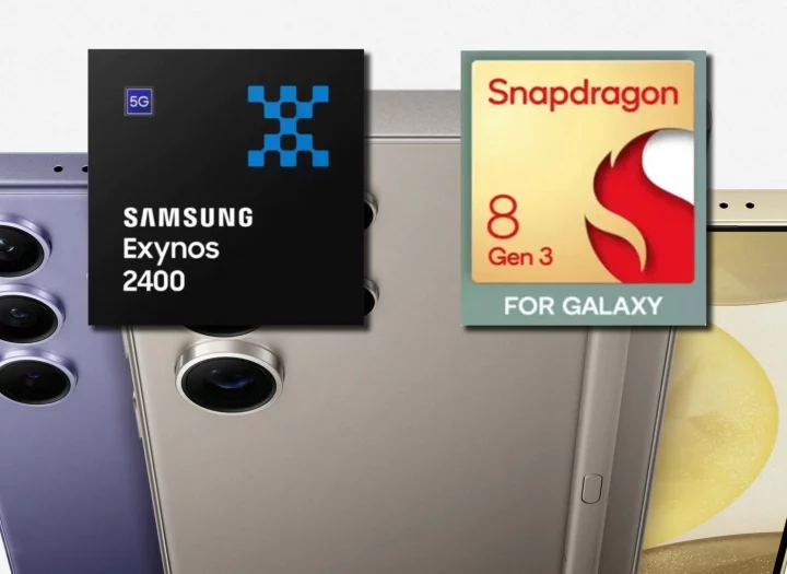 Samsung Galaxy S24 - SoC Exynos a Snapdragon